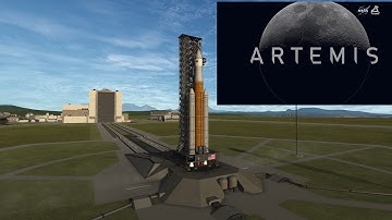 Artemis 1 | SLS & Orion | Kerbal Space Program | Stock Replica