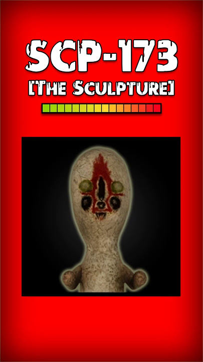 SCP-173 [The Sculpture] #horror #animation #scp173