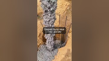 Concreting of Pile foundation #shorts