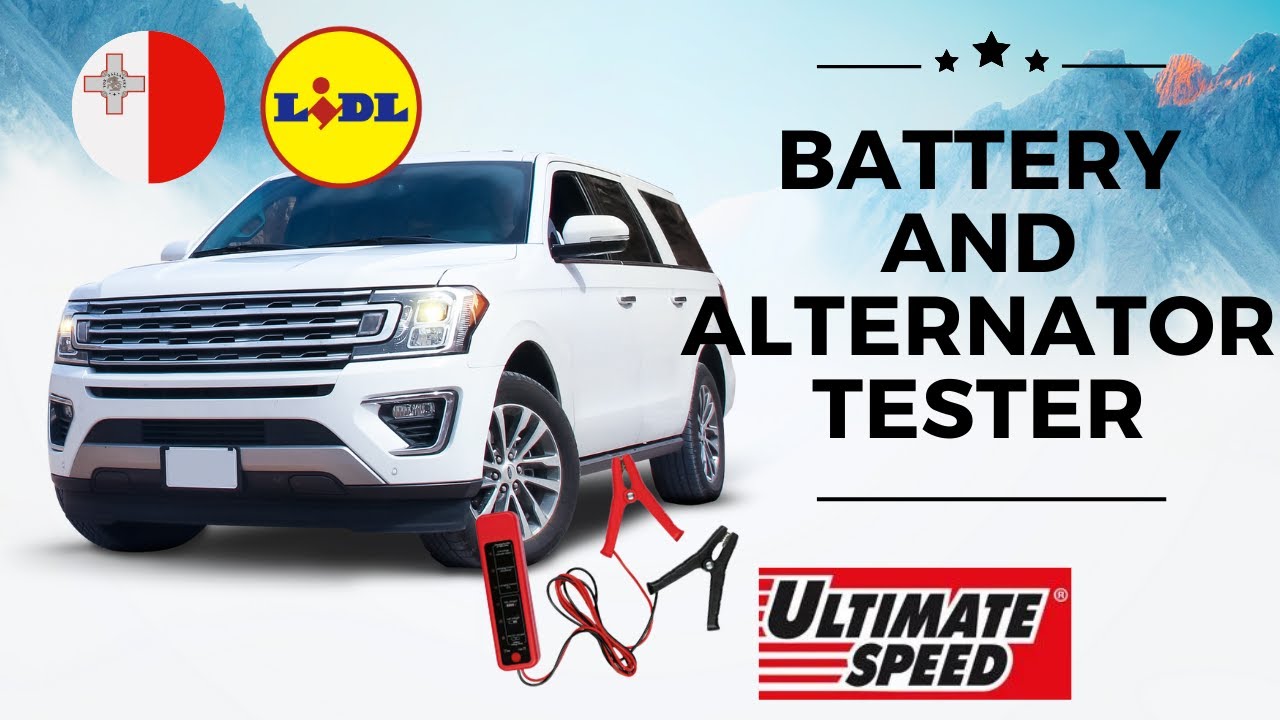 BATTERY AND ALTERNATOR TESTER ULTIMATE SPEED UAWSB 2 C2 MALTESE IL