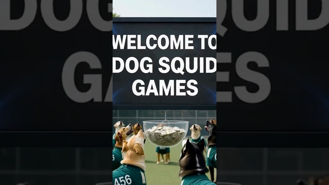 Squid Game… But Dogs 🐶🎮 