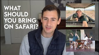 What to Pack for Safari  My Packing List