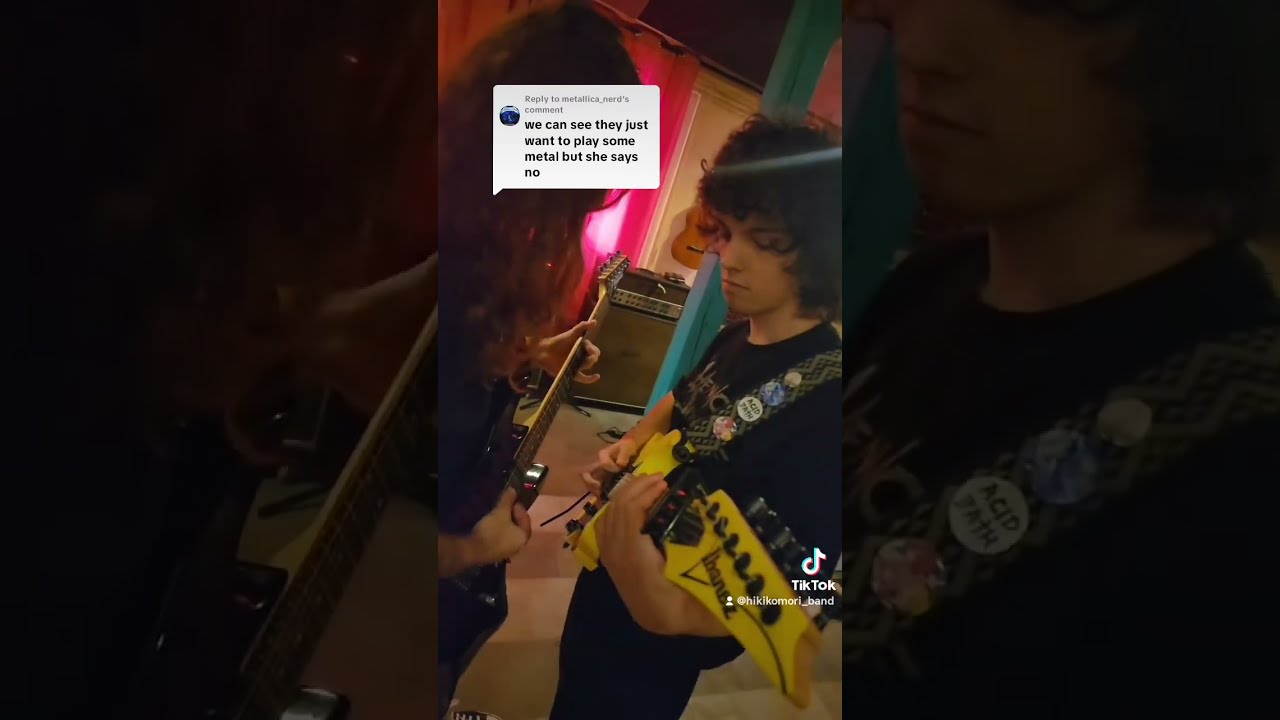 She Finally Let Us Play Some Metal Music 