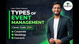 How Many Types of Event Management Are There | Complete Guide 2026 | Chapter 2 : Mini Course 2.0