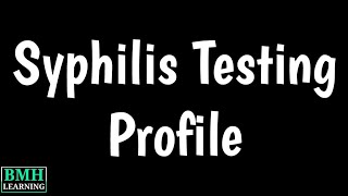 Syphilis Tests | Syphilis Diagnosis Profile | Rapid Plasma Reagin | RPR | VDRL Test |