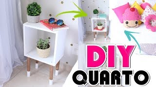 Decoração para o Quarto Gastando Pouco – Criado Mudo