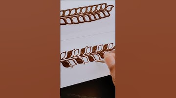 Day 4 👆 Leaf 🌿#freemehandiclass #tutorial#subscribe to learn basic to advanced course #tamil