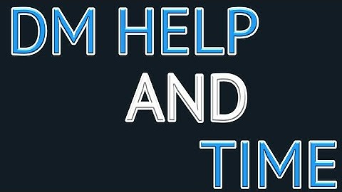 Create DM Help And Time Command | BOT DESIGNER FOR DISCORD | DBD AND MORE