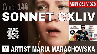 Live In Berlin: Maria Marachowska's Stunning Performance Of "sonnet Cxliv" - 3.05.2024 Concert