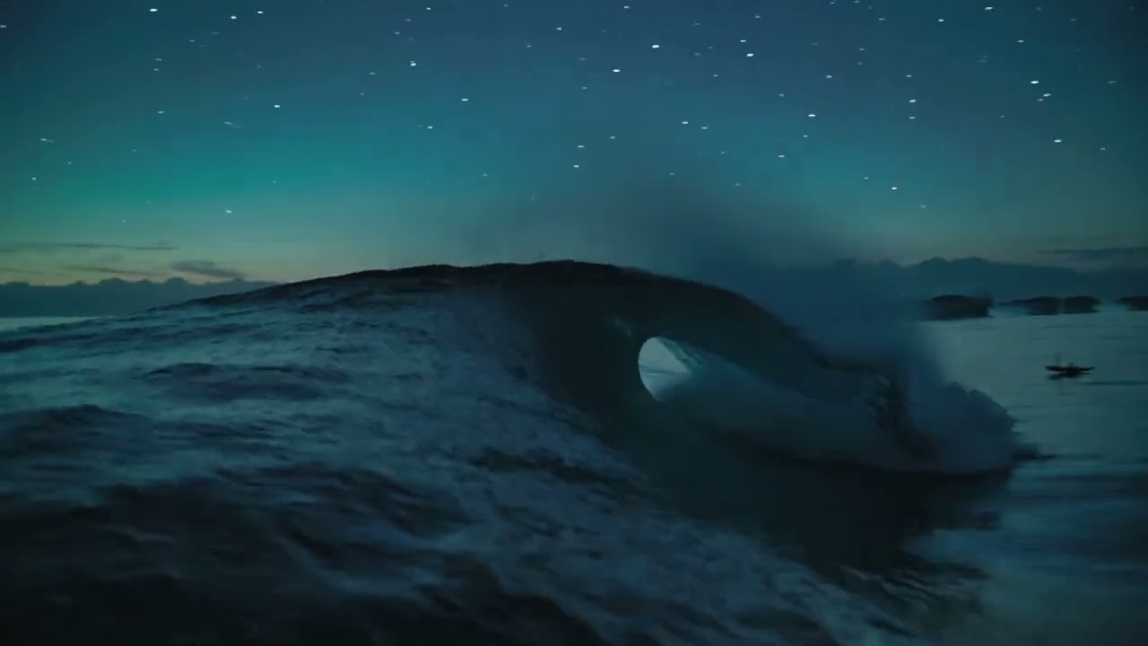 Ocean Waves Ambience Music for Sleep 10 Hours | Relaxing Ambient Music | Relaxation and Calm