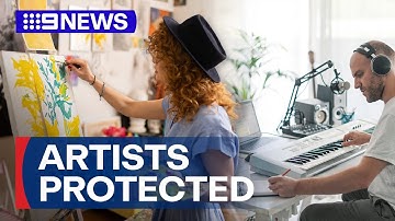 Tech giants blocked from accessing Aussie artists