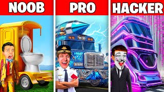 NOOB vs HACKER AUTOBUS SMRTI v Minecraftu!