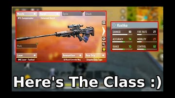 Best loadout Koshka sniper CoD mobile CODM