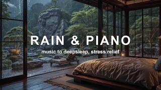 (No Ads) Deep Sleep with Rain and Gentle Piano – Relaxing Music for Stress Relief and Inner Peace screenshot 5