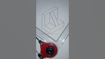 How to draw isometric drawing [Drawing no 4] #shorts #shortsvideo #youtubeshorts #3d #drawing