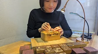 1300年続く京印章の作り方。職人の技がスゴすぎる！