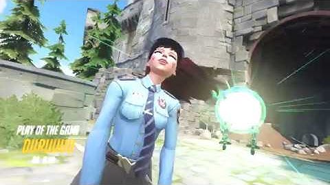 [Overwatch] A Sweet, Sweet, Quintuple Kill (D.Va, Eichenwalde, Offense)