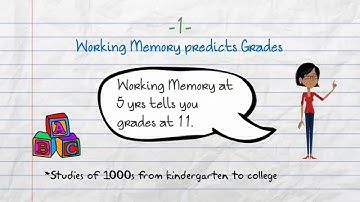 3 Facts about Working Memory