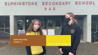 Welcome Grade 7s | Elphinstone Secondary School Tour 2021