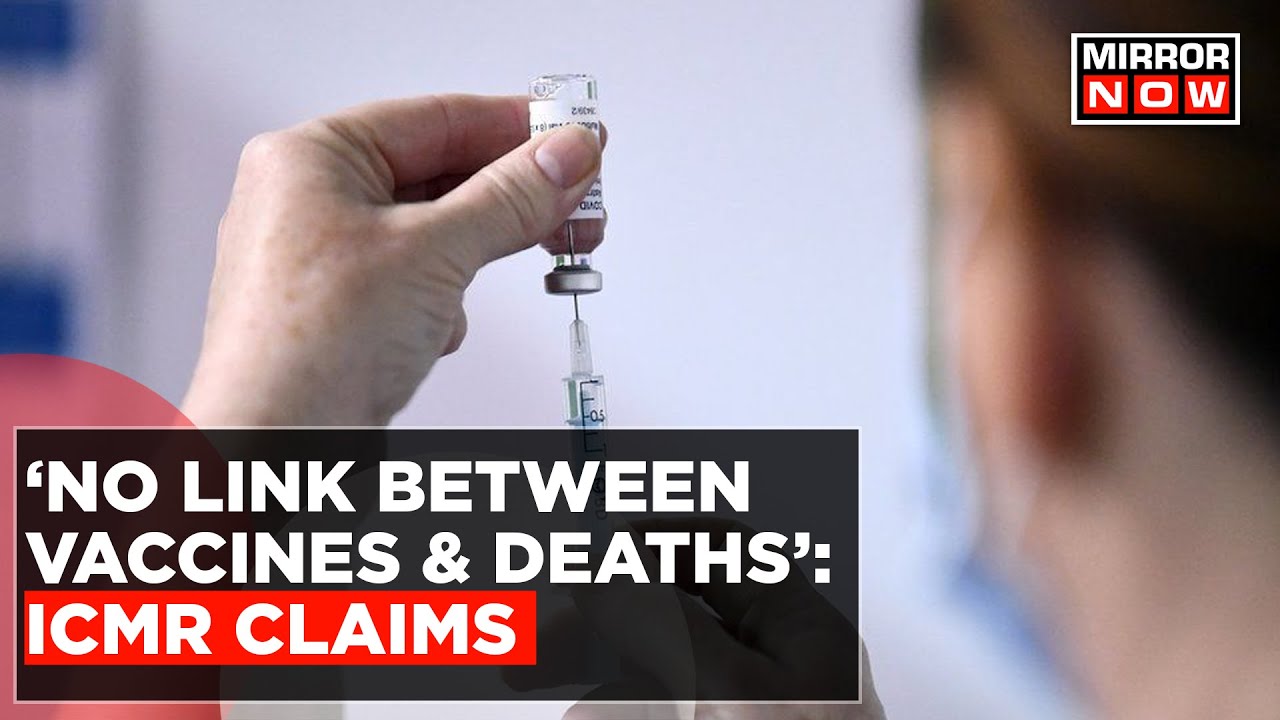 'No Link Between Sudden Deaths & Vaccinations', Asserts ICMR In Latest Study | English News