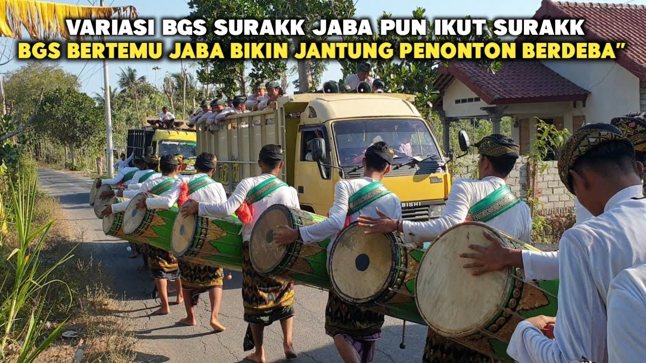 FULL VARIASI GENDANG BELEQ JAYA BAKTI FEAT BGS SURADADI DI SAMBUT GB MEMUJA NYONGKOLAN DI PEROADADI