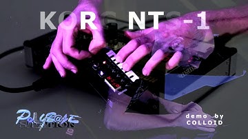 - KORG - [ Nu:Tekt NTS-1] Demo by "COLLOID"