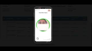Face Authentication Registration during Admission in TMS screenshot 2