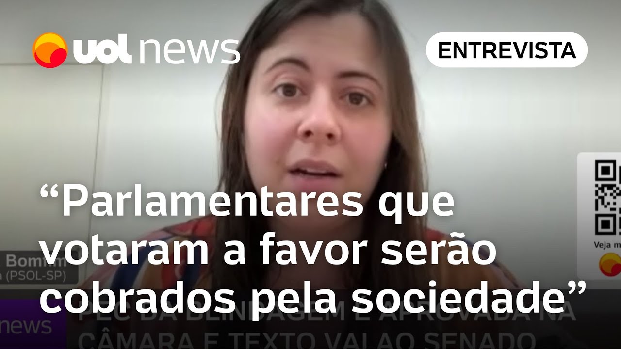 Sâmia critica governo Lula e PT e diz que PEC da Blindagem 'une corruptos e golpistas'