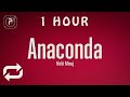 1 HOUR рџ ђ Nicki Minaj Anaconda Lyrics 1 HOUR рџ ђ Nicki Minaj Anaconda Lyrics