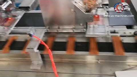 Automatic pencil pen counting feeding horizontal type cartoning machine pencil encasing line