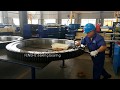 Slewing ring installation