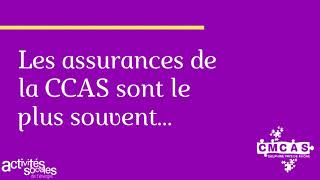 Les Urances À La Ccas - Cmcas Dauphiné Pays De Rhône