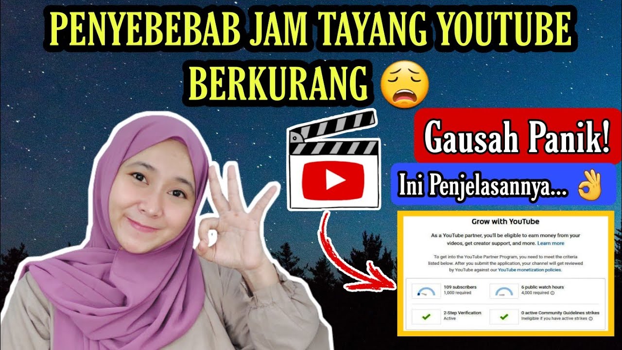 JANGAN PANIK! PENYEBAB JAM TAYANG YOUTUBE BERKURANG | Ini Penjelasannya
