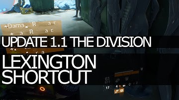 [UPDATE 1.1] The Division: Lexington Event Center Shortcut