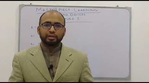 Different Types of Pointing devices (urdu/hindi) Part 1