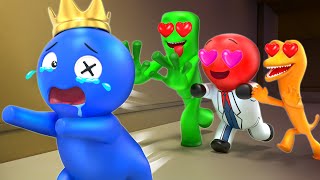 What Happened?! BLUE GETS A FAN CLUB?🌈RAINBOW FRIENDS 2 ANIMATION 🌈Rainbow Friends 3D Animation