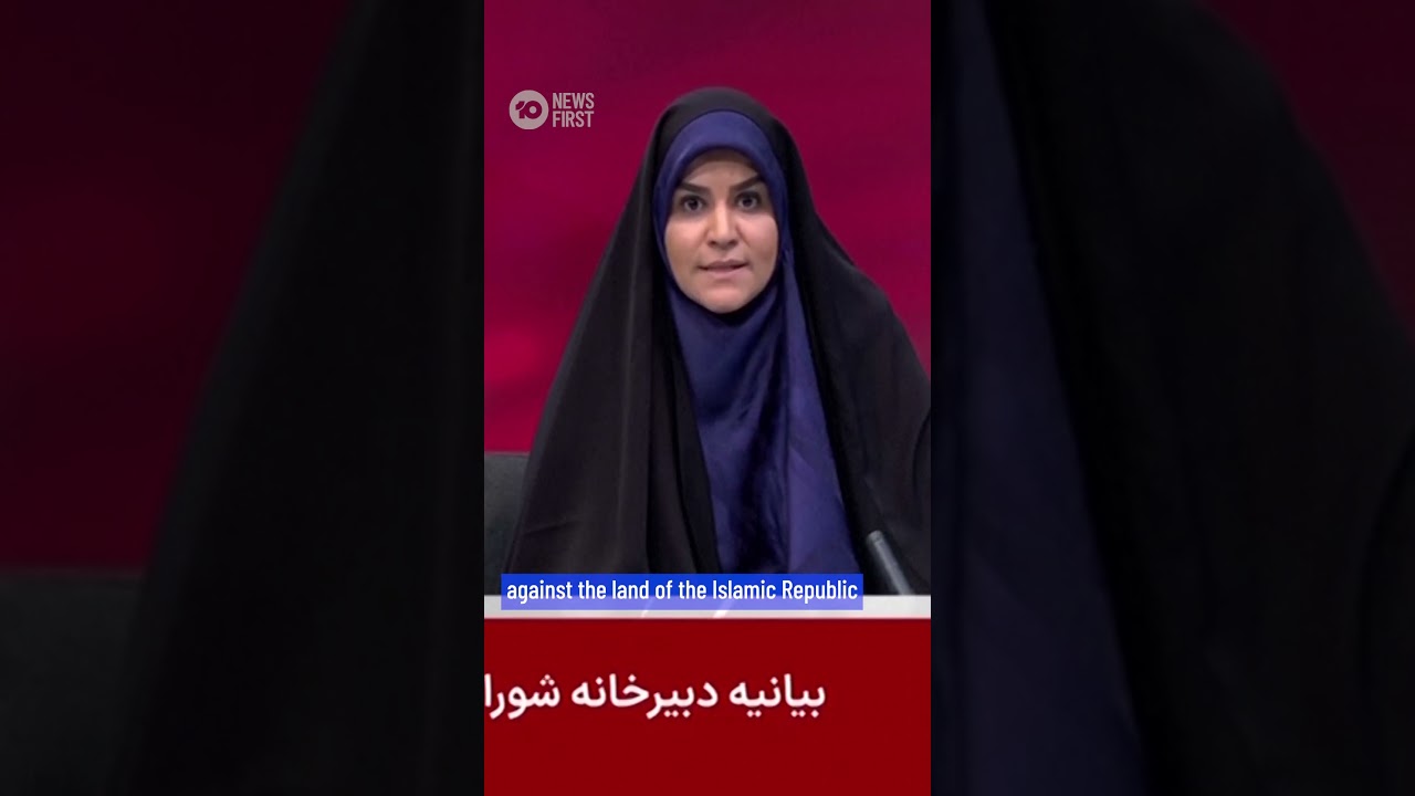 Israel Bombs Iranian TV Station Live On-Air | 10 News First