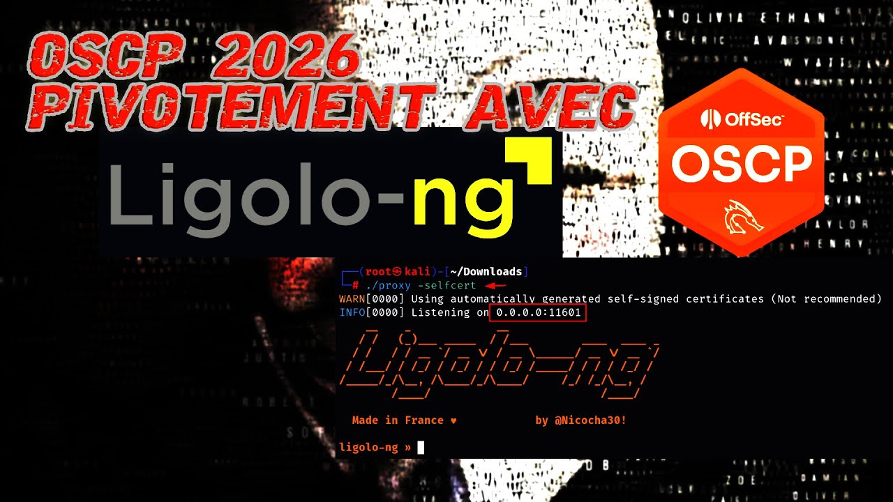 Pivoter avec Ligolo-NG (Newtork Pivoting with Ligolo-NG OSCP 2026)
