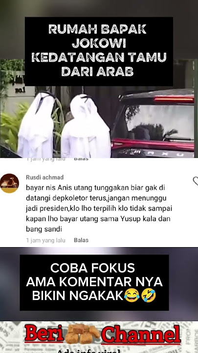bikin gagal fokus sama komentarnya