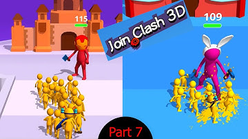 Join clash 3D - Gameplay Part 7 All Levels 53-58 Walkthrough (Android, iOS) 2022-2023
