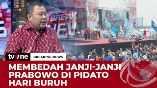 Download lagu Prabowo Turun Langsung di Aksi May Day, Ini Tanggapan Hensa | tvOne