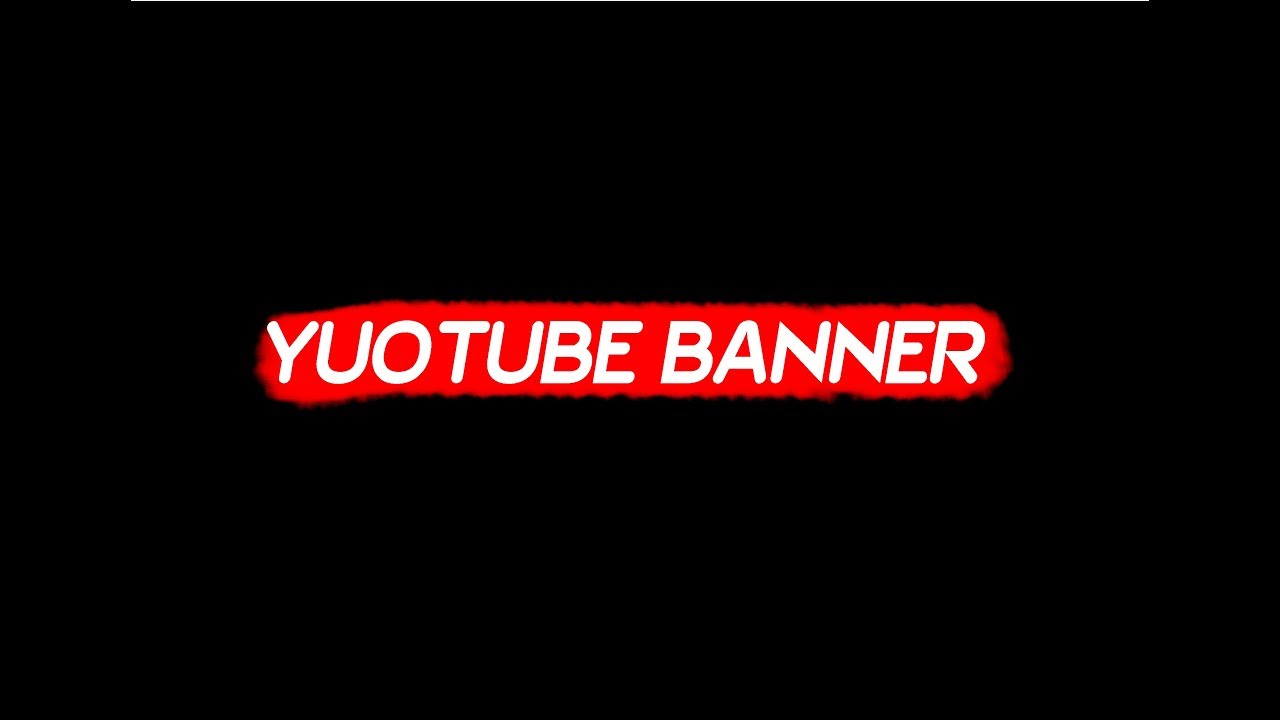 Yuotube Banner Machen Michifrefre Michael Youtube