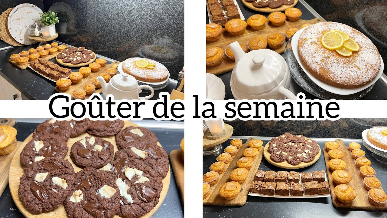 Batch cooking🧑‍🍳 goûter de la semaine😋