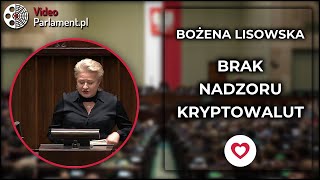Bożena Lisowska Prezydent Blokuje Nadzór Nad Kryptowalutami