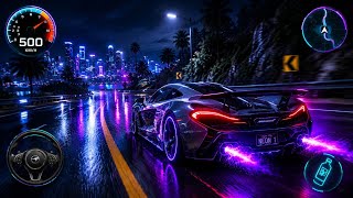 Ultimate Neon Supercars Race in Futuristic City | Asphalt Gameplay  screenshot 5