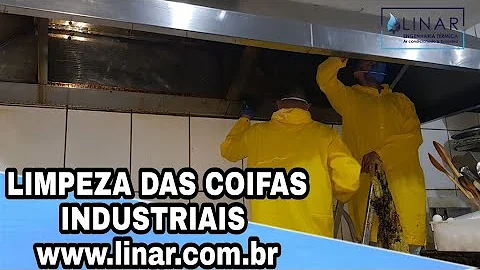 Como limpar coifa industrial engordurada?