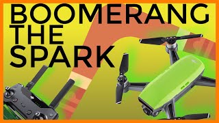 BOOMERANG THE DJI SPARK | EMULATING THE MAVIC AIR FLIGHT MODE