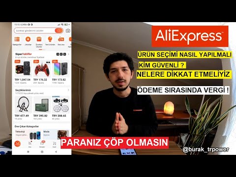 Çin'den Ucuza Ürün Nasıl Alınır Nelere Dikkat Etmeliyiz Hangi Satıcı Güvenilir. Aliexpress Vergi