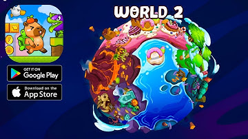 Super Capybara Adventure - World 2 - FULL GAMEPLAY  - NO COMMENTARY , ANDROID , iOS