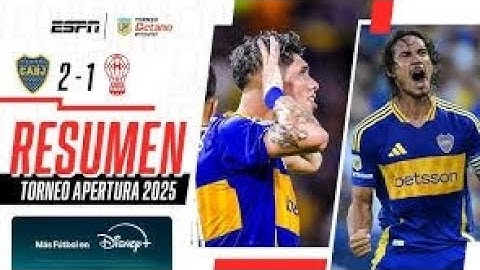 BOCA 2-1 Huracán RESÚMEN!!! Boca volvió al triunfo de la mano de Cavani y Palacios
